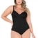 Body Modelador Dilady Plus Size Anatômico Redutor Romantic Cetinete - 012-PRETO
