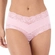 Calcinha Alta Cavada Marcyn Adulto Rendada Em Microfibra - BLU-BLUSH