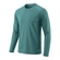 Camiseta Manga Longa Mash Moda Praia Masculina Adulto Com Proteção UV FPS 50 - AZ10-AZUL MEDIO