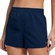 Shorts Praia She Feminino Adulto Liso Microfibra - AZ09 -AZUL ESCURO