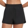 Shorts Praia She Feminino Adulto Liso Microfibra - PT01-PRETO 01
