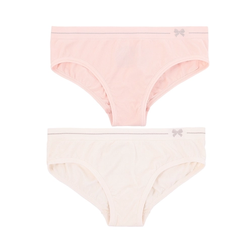 Kit 2 Calcinhas DelRio Kids Infantil Feminino Sem Costura Microfibra