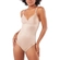 Body Modelador DelRio Reforçado Cava Faixa Dupla Cetinete - MOUSSE-MOUSSE