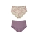 Kit 2 Calcinhas DelRio Adulto Cintura Alta Em Microfibra - pl floral-pl floral