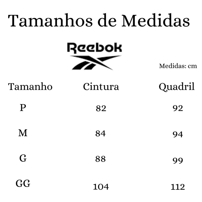 Tabela de Medidas
