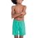 Shorts Praia Mash Masculino Infantil Microfibra Com Estampa Mágica Print Reveal - VD11-VERDE AGUA MEDIO