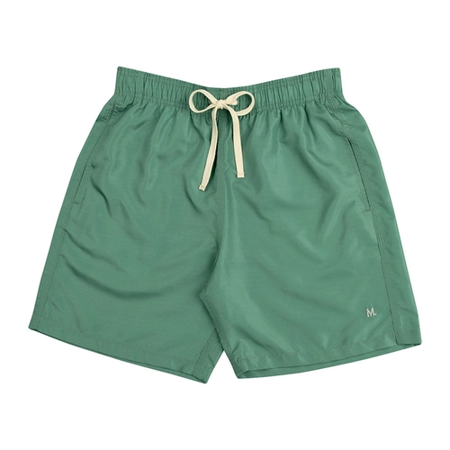 Shorts Praia Casual Mash Masculino Adulto Plus Size Liso Microfibra