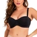 Sutiã Plus Size Dilady Bustiê Tomara Que Caia Com Bojo - 012-PRETO