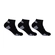 Kit 3 Pares Meia Cano Curto Hoahi Masculino Adulto - PRETO-PRETO