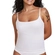 Camiseta Alças Finas Hope Adulto Feminina Com Bojo Removível Sem Costura Em Microfibra - BRC-BRANCO