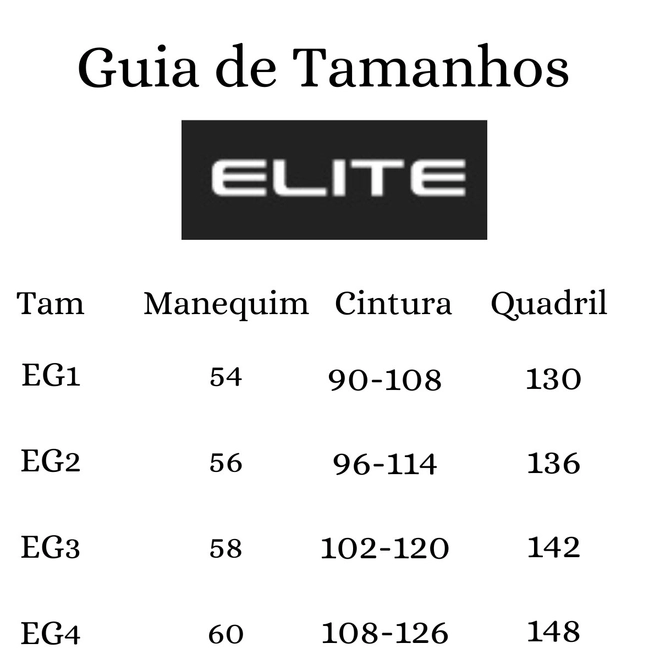 Tabela de Medidas