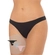 Kit 3 Calcinhas Tanga Delcotton Básica Em Algodão - S1-PRETO/MESCLA/SOFIA