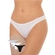 Kit 3 Calcinhas Tanga Delcotton Básica Em Algodão - MP-MESCLA/BRANCO/PRETO