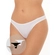 Kit 3 Calcinhas Tanga Delcotton Básica Em Algodão - K2-CHOCOLATE/BRANCO/PRETO