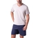 Pijama Manga Curta Lupo Masculino Adulto Gola V Meia Malha Algodão - 2805-MARINHO