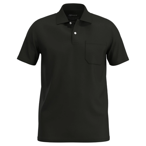 Camiseta Polo Plus Size Fico Masculino Adulto Básica Em Algodão