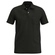 Camiseta Polo Plus Size Fico Masculino Adulto Básica Em Algodão - PRETO-PRETO