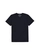 Camiseta Fico Masculina Adulto Básica Lisa Em Meia Malha Cotton - PRETO REATIVO-PRETO REATIVO