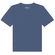 Camiseta Fico Masculina Adulto Básica Lisa Em Meia Malha Cotton - 013970-MARINHO CRISTAL