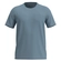 Camiseta Fico Masculina Adulto Básica Lisa Em Meia Malha Cotton - AZUL COBALT-AZUL COBALT