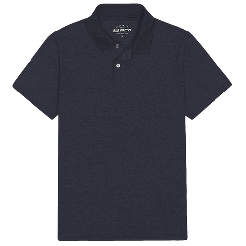 Camisa Polo Fico Masculina Adulto Manga Curta Malha View Flex