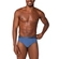 Cueca Slip Lupo Adulto Algodão Com Elastano Underwear - 2370-AZUL