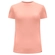 Blusa Lunender Feminina Adulto Básica Manga Curta Canelada Em Viscose - 018665-SALMAO HIBISCO