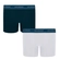Kit 2 Cuecas Lupo Kids Boxer Infantil Algodão Com Elastano Cós Mini Faixa - 980-KIT-980-KIT
