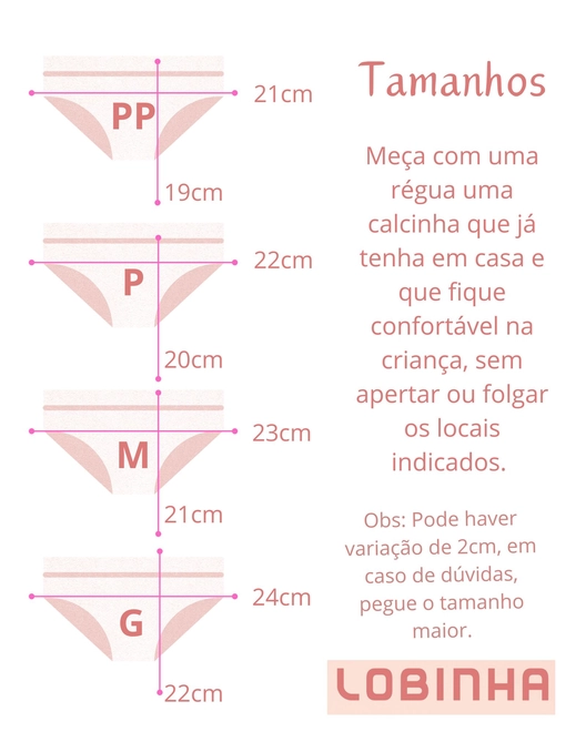 Tabela de Medidas