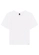 Blusa Lunender Feminina Adulto Básica Com Manga Curta Em Viscose Canelada Tracy - BRANCO-BRANCO