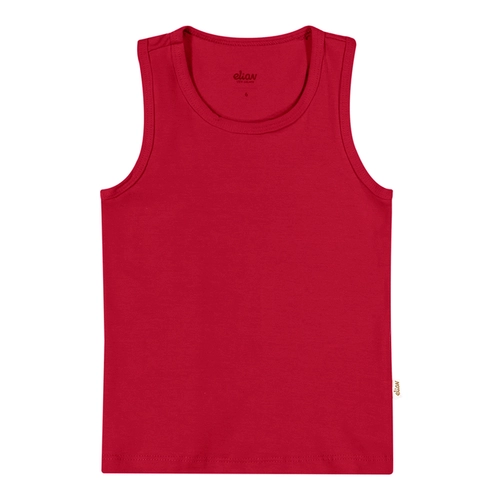 Blusa Regata Elian Feminina Infantil Básica Em Cotton 4/8