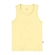 Blusa Regata Elian Feminina Infantil Básica Em Cotton 4/8 - AMARELO-AMARELO