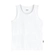 Blusa Regata Elian Feminina Infantil Básica Em Cotton 4/8 - 2001-BRANCO