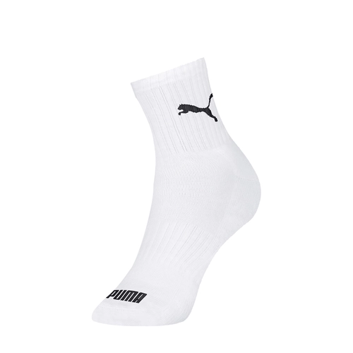 Kit 3 Pares Meias Cano Médio Esportiva Puma Masculina Adulto Algodão