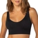 Sutiã Top Loba Adulto Com Bojo Removível Touch+ Sem Costura - 9990-PRETA