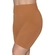 Bermuda Fitness DelRio Feminina Adulto Sem Costura Cintura Alta Microfibra - MARROM-CARAMELO