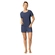 Pijama Lupo Feminino Adulto Manga Curta Viscose Com Elastano - 2805-MARINHO