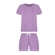 Pijama Lupo Feminino Adulto Manga Curta Viscose Com Elastano - 2490-lavanda-2490-lavanda