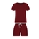 Pijama Lupo Feminino Adulto Manga Curta Viscose Com Elastano - 5903-MARSALA