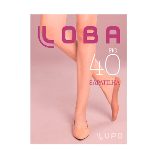 Kit 12 Meias Sapatilha Loba Lupo Feminina Adulto Fio 40 Poliamida