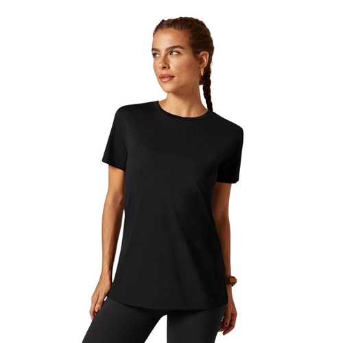 Camiseta Fitness Hope Resort Feminina T-Shirt Pétala Manga Curta Em Poliamida