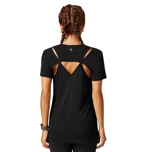 Camiseta Fitness Hope Resort Feminina T-Shirt Pétala Manga Curta Em Poliamida
