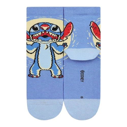 Meia Cano Médio Lupo Kids Stitch Disney® Infantil Unissex