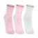 Kit 3 Pares Meias Soquete Lupo Adulto Feminino Algodão Cores Sortidas - 0925-ROSA/OFF