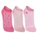 Kit 3 Pares Meias Sapatilha Lupo Adulto Feminino Algodão Cores Sortidas - 0933-ROSA