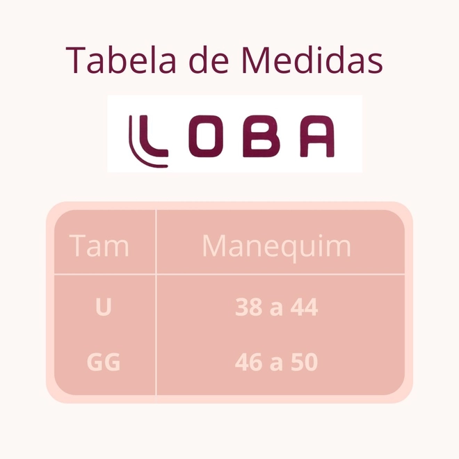 Tabela de Medidas
