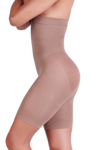 Short Cinta Loba Slim Lupo Feminino Adulto Modelador Com Abertura