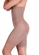 Short Cinta Loba Slim Lupo Feminino Adulto Modelador Com Abertura - 6540-PO DE ARROZ