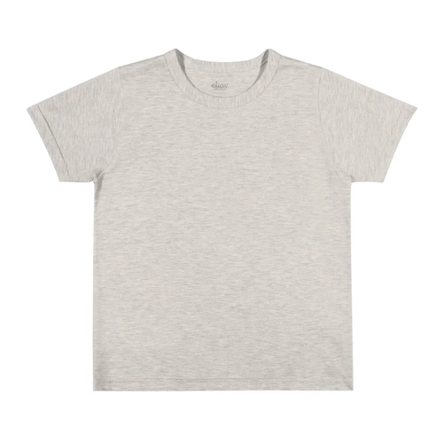 Camiseta Elian Juvenil Masculina Básica Manga Curta Em Algodão