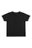 Camiseta Elian Juvenil Masculina Básica Manga Curta Em Algodão - PRETO-PRETO